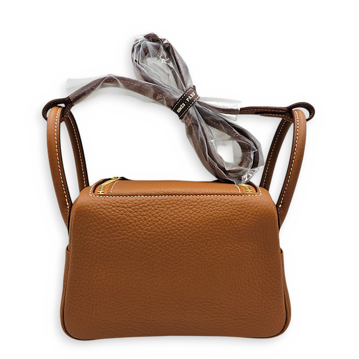 Lindy II Mini Gold in Clemence Gold hardware