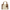 Lady Dior White Top Handle Bag in Crocodile Leather Rose Gold hardware