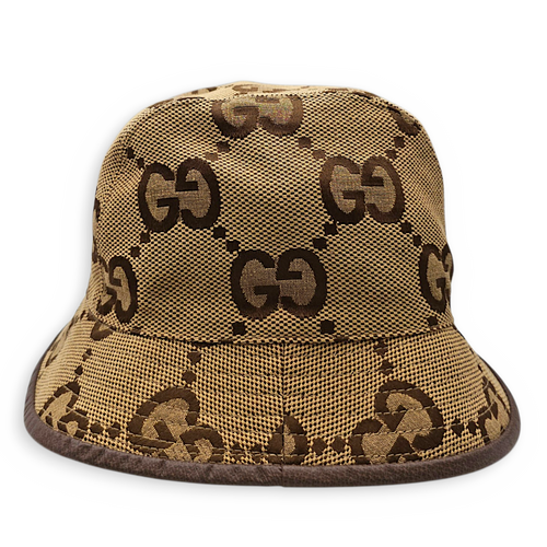 GG 58cm Beige Hat in Jacquard