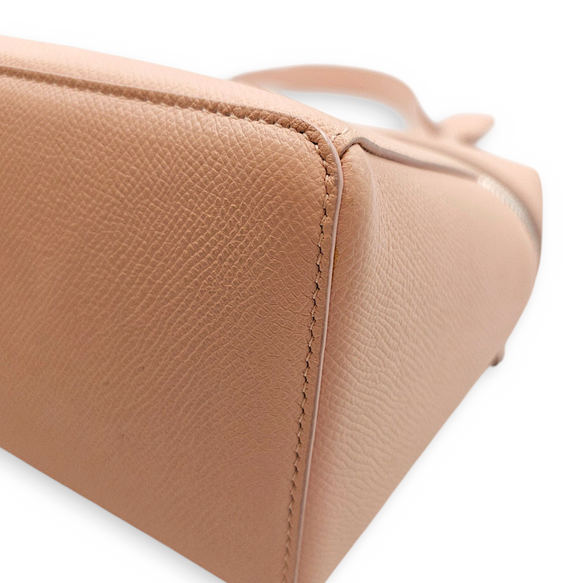 Extra Pocket  L27 Pink Crossbody Bag in Calfskin Silver hardware