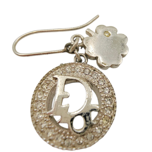 Four -Leaf Clover  Silver Earrings Silver hardware