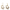 Dior Logo  Gold Earrings Gold hardware