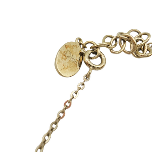Dior Logo Necklace  Gold Necklace  Gold hardware