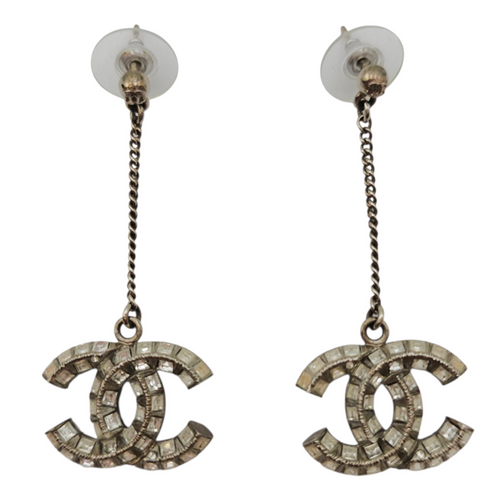 CC Drop Earring  Silver Earrings Silver hardware