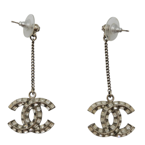 CC Drop Earring  Silver Earrings Silver hardware