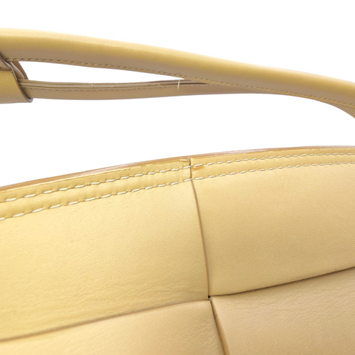Arco  Beige Tote Bag in Calfskin Gold hardware