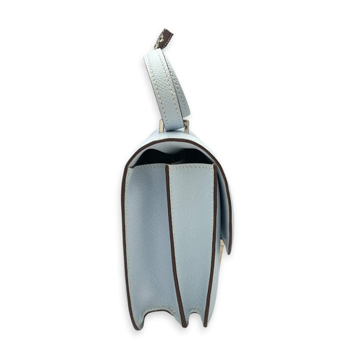Constance 18 Blue Brume  in Epsom Palladium hardware
