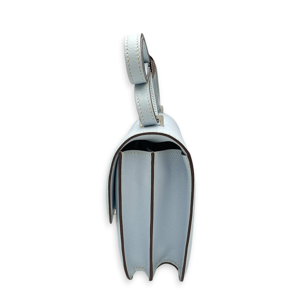 Constance 18 Blue Brume  in Epsom Palladium hardware