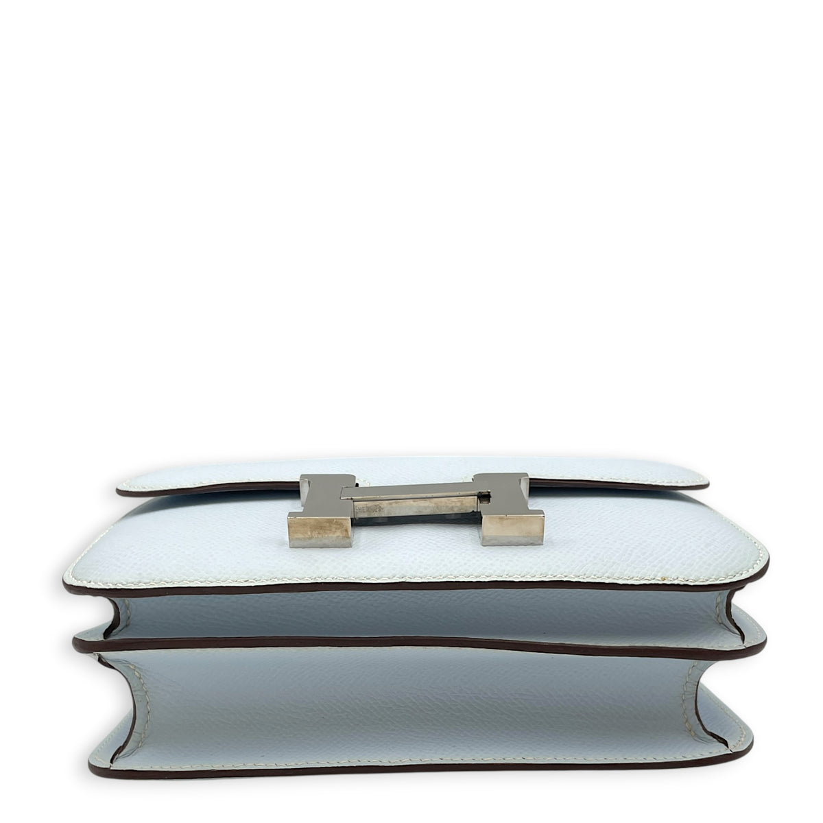 Constance 18 Blue Brume  in Epsom Palladium hardware