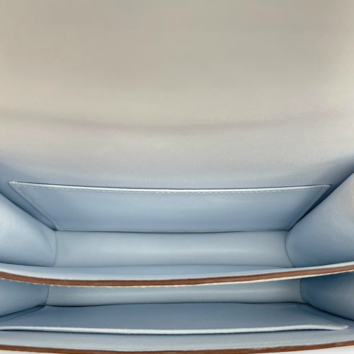 Constance 18 Blue Brume  in Epsom Palladium hardware
