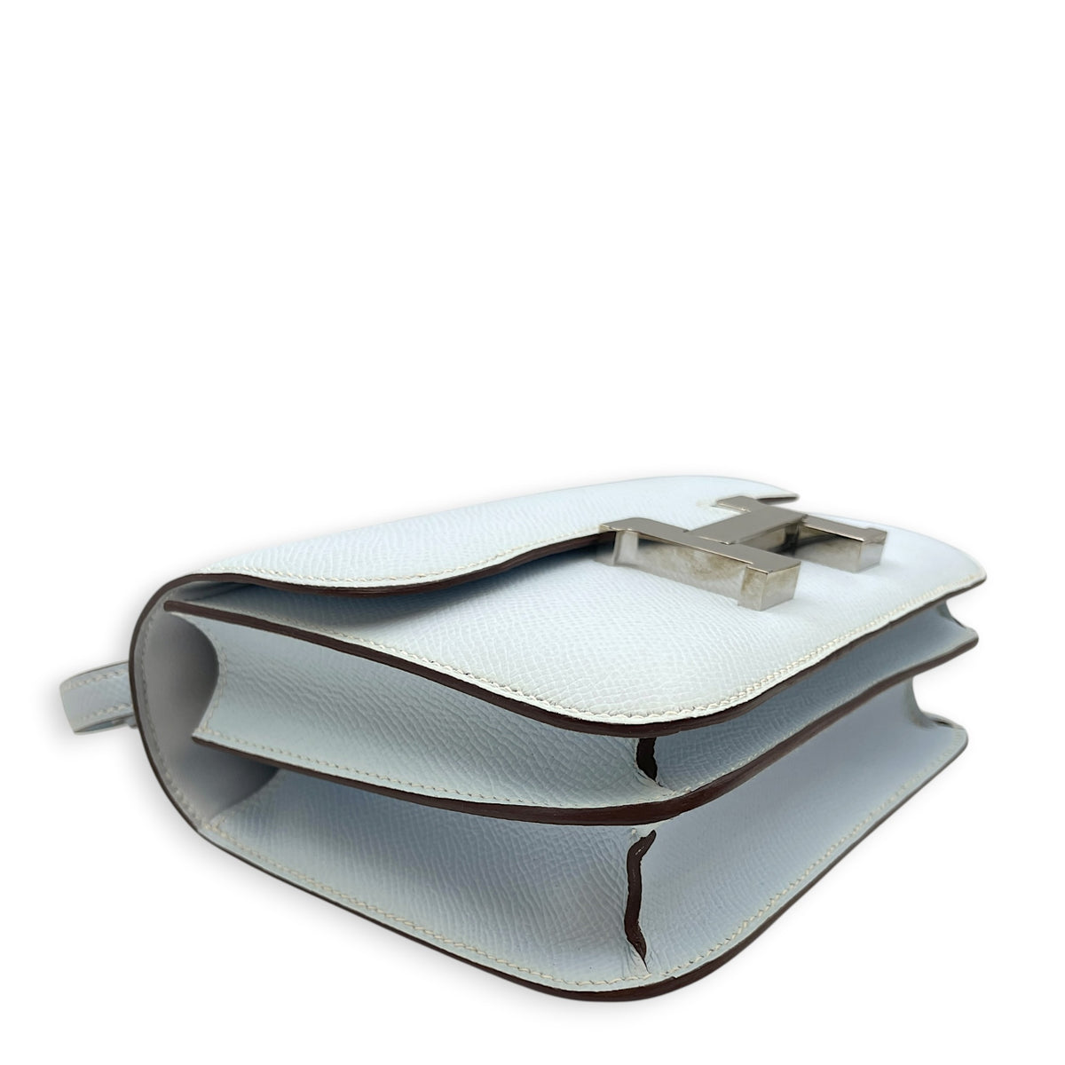 Constance 18 Blue Brume  in Epsom Palladium hardware