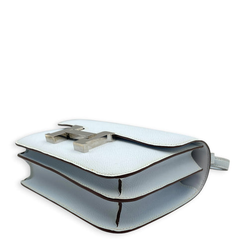 Constance 18 Blue Brume  in Epsom Palladium hardware