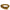 Sangle Cavale, 25mm by 70cm Jaune ambre Bag Accessory in Epsom Brushed Gold hardware