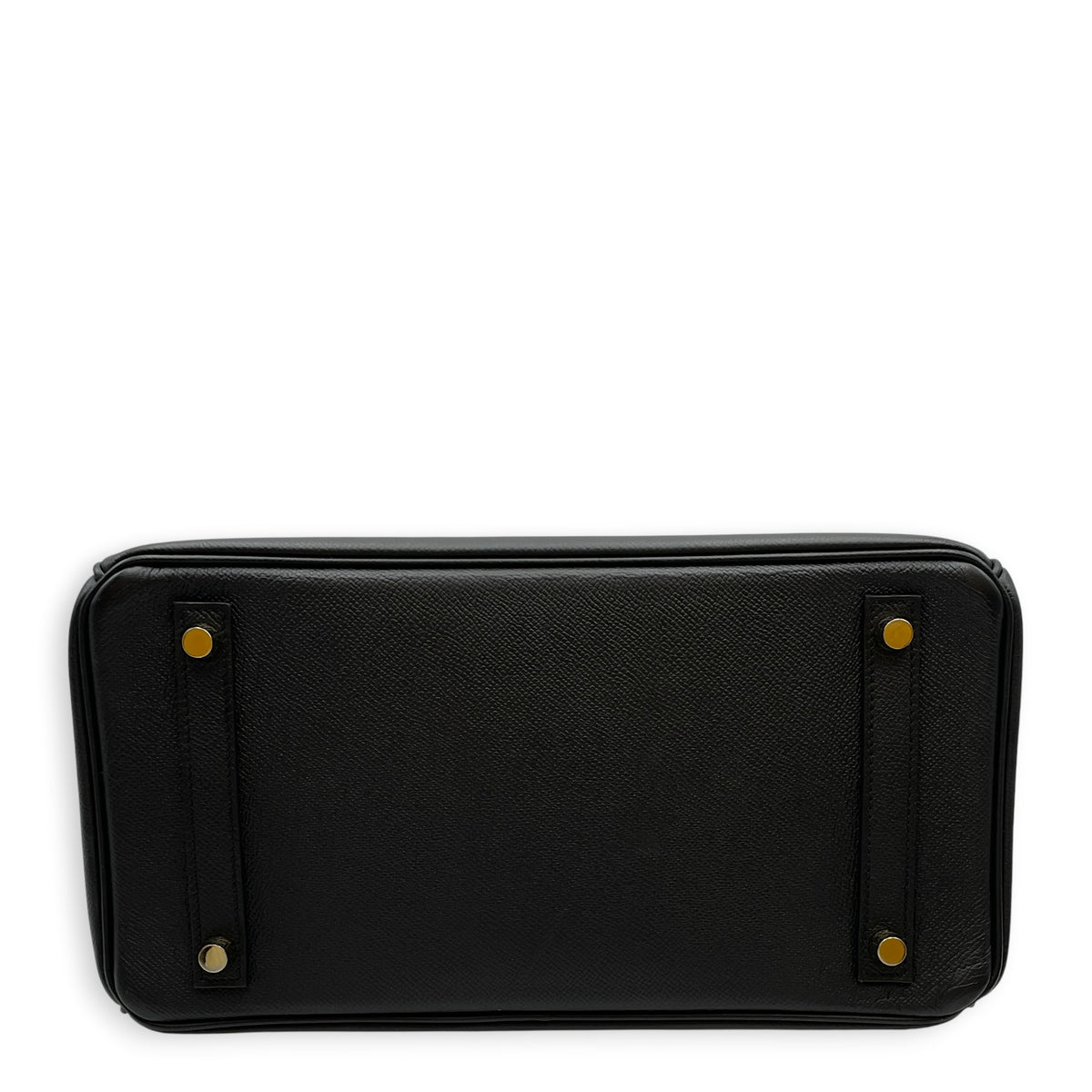 Birkin 30 Noir in Epsom Gold hardware