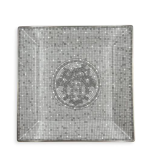 Mosaique Au 24 Platinum Square Plates (Set of 5) Porcelaine