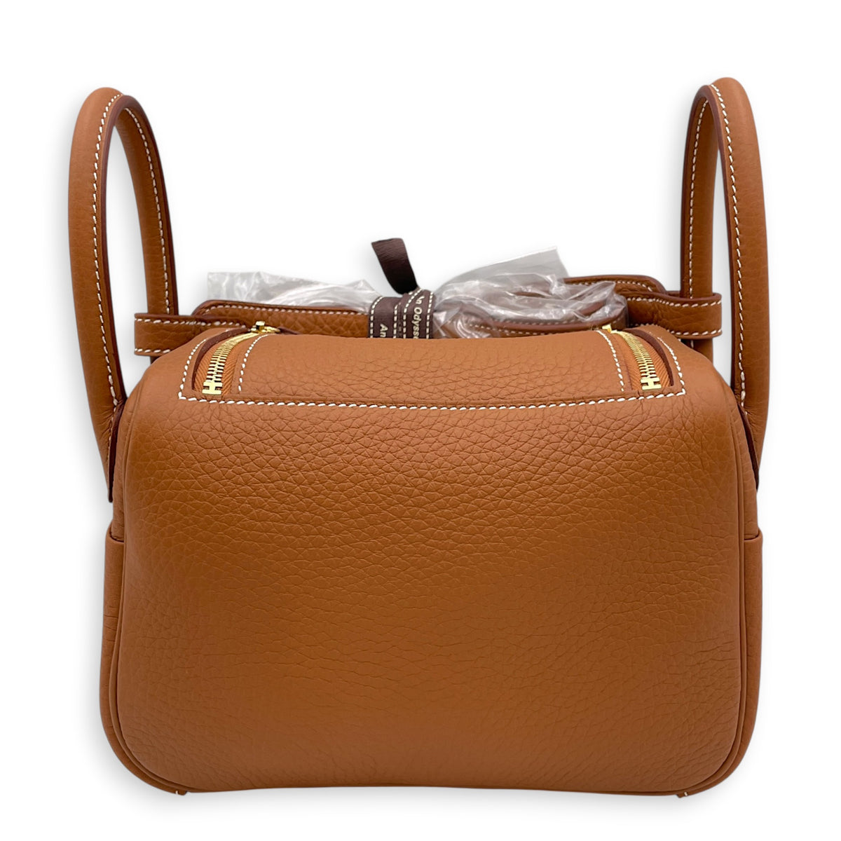 Lindy II Mini Gold in Clemence Gold hardware