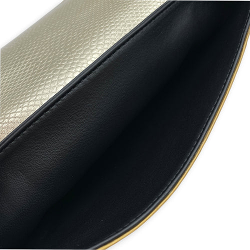 Cocktail  Gold Clutch in Nappa Leather Light Gold hardware