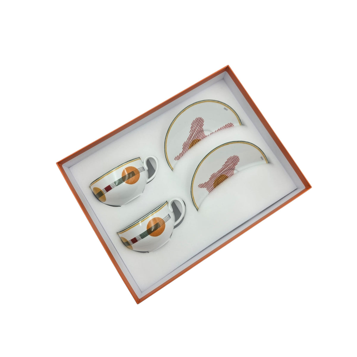 Saut Hermes tea cup & saucer Multi-colour Porcelaine