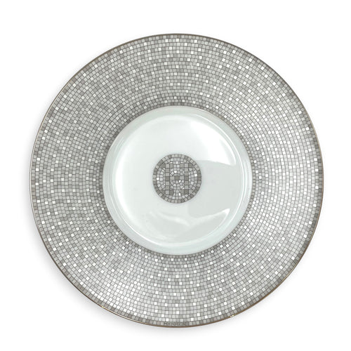 Mosaique Au 24 Platinum tea cup & saucer Porcelaine