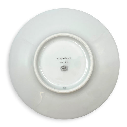Mosaique Au 24 Platinum tea cup & saucer Porcelaine