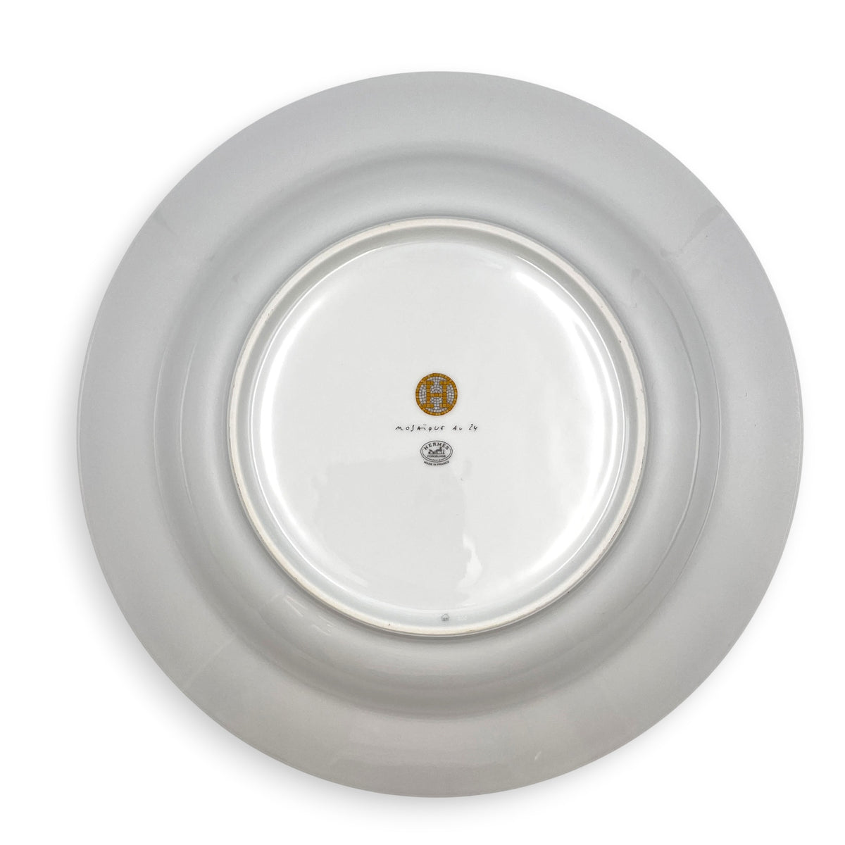 Mosaique Au 24 Gold Round Deep Platter  Porcelaine