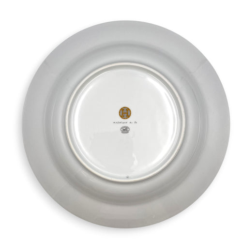 Mosaique Au 24 Gold Round Deep Platter  Porcelaine