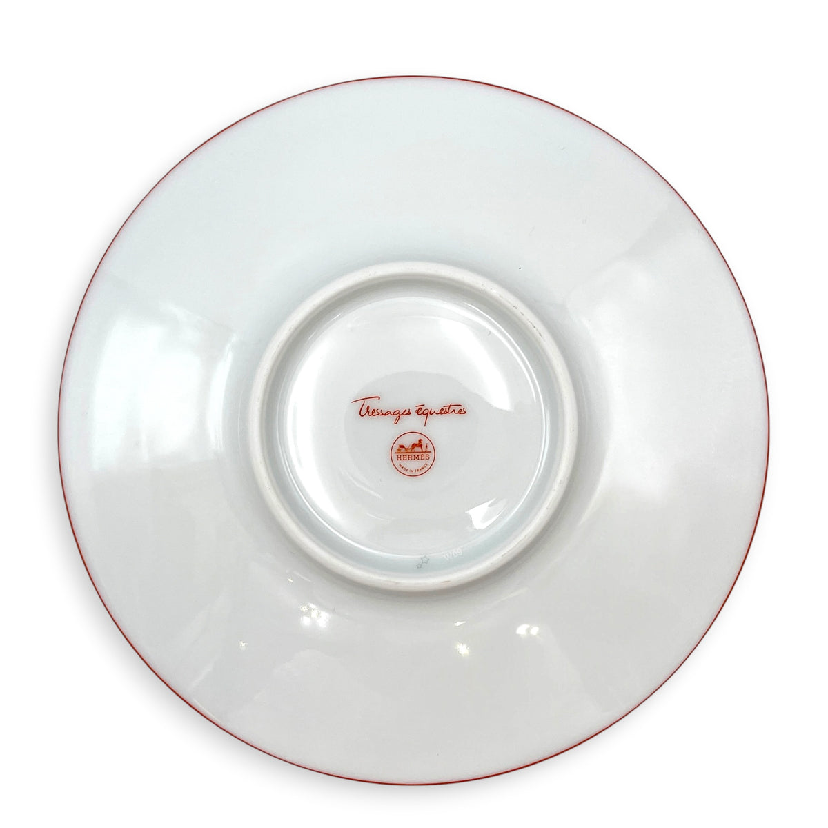 Tressage Equestres tea cup & saucer Multi-colour Porcelaine