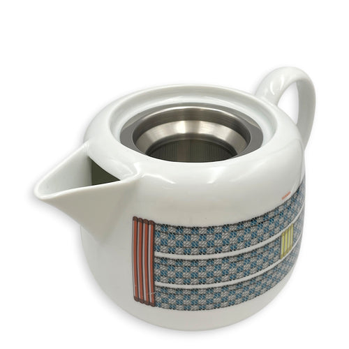 Tressage Equestres teapot Multi-colour Porcelaine