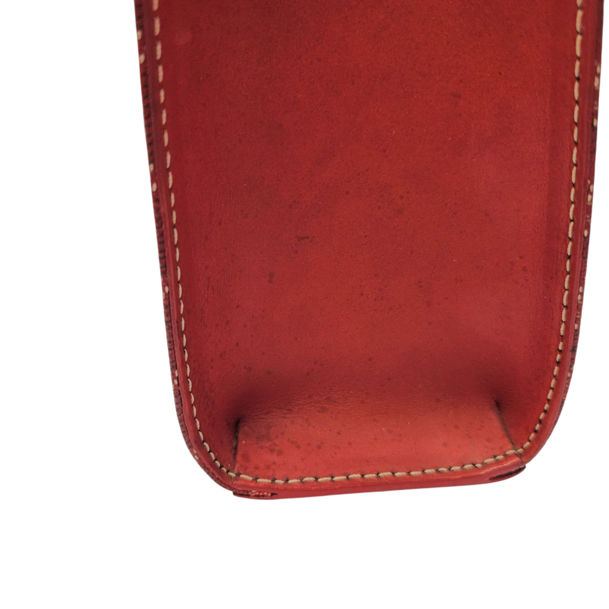 Comoros  Red Tote Bag in Coated Canvas Silver hardware