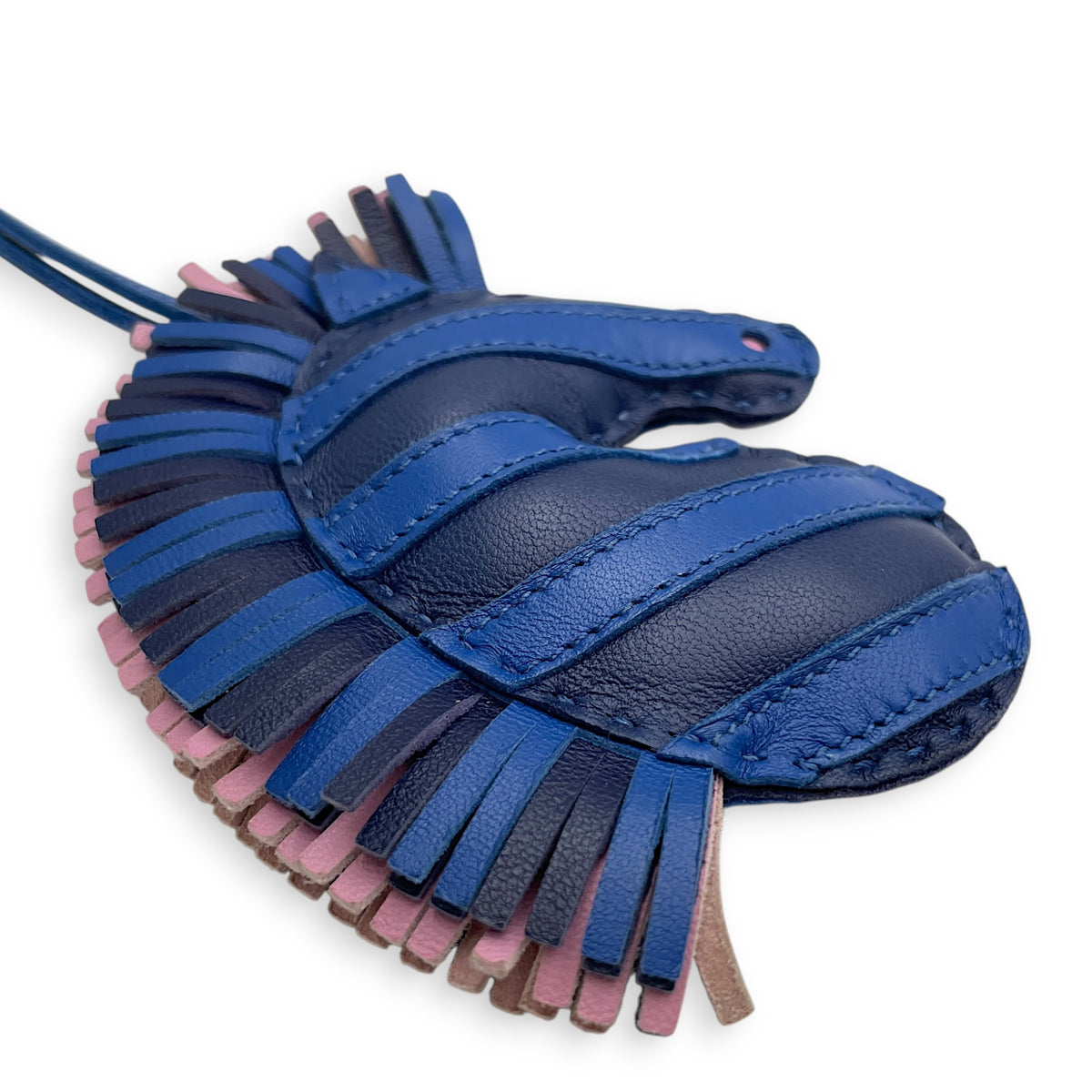 Geegee Savannah Charm Blue France/Blue Zellige/Mauve Syl Charm in Lambskin