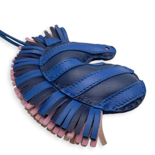 Geegee Savannah Charm Blue France/Blue Zellige/Mauve Syl Charm in Lambskin