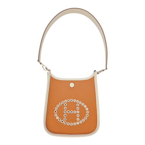 Neo Evelyne Mini Gris Pale/Dune  in Canvas Palladium hardware