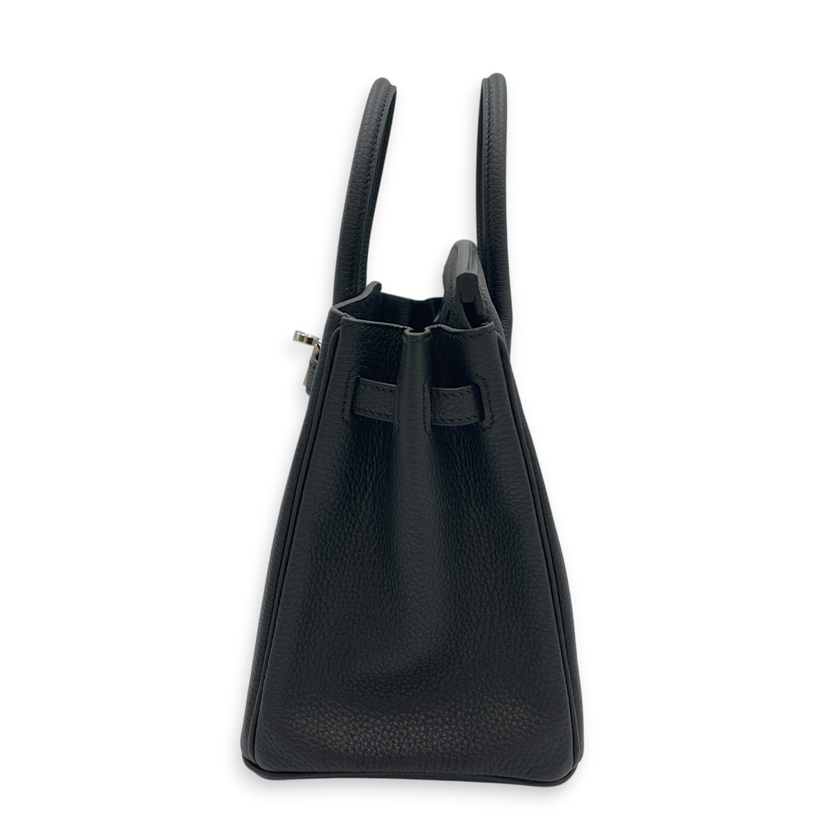 Birkin 25 Noir in Togo Palladium hardware