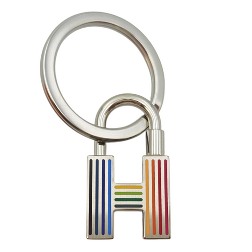 Cadenas Quizz Rainbow Key Ring Multi-colour Key ring Palladium hardware