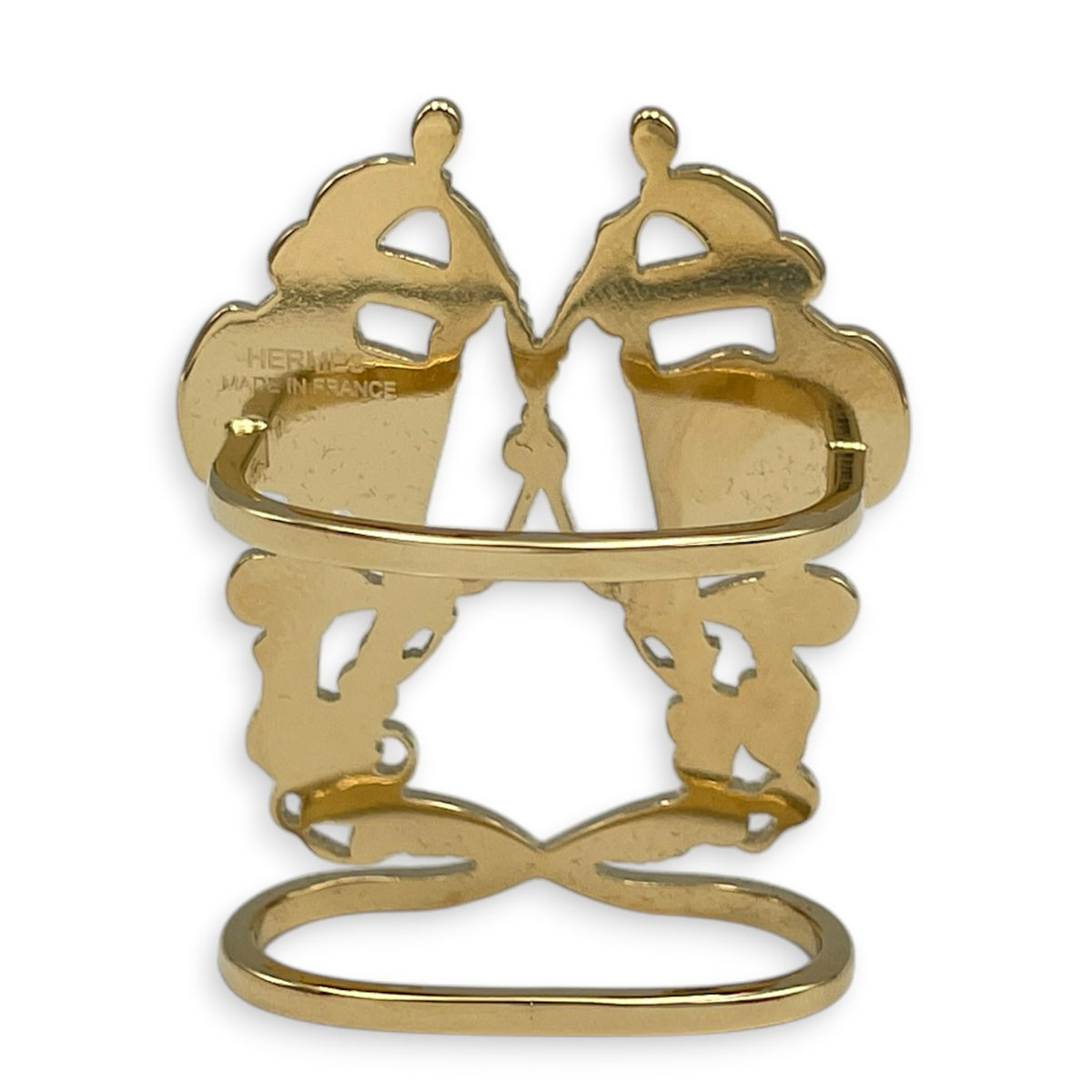 Brides De Gala Scarf Ring Permabrass hardware