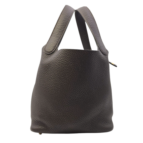 Picotin 18 Macassar in Clemence Gold hardware