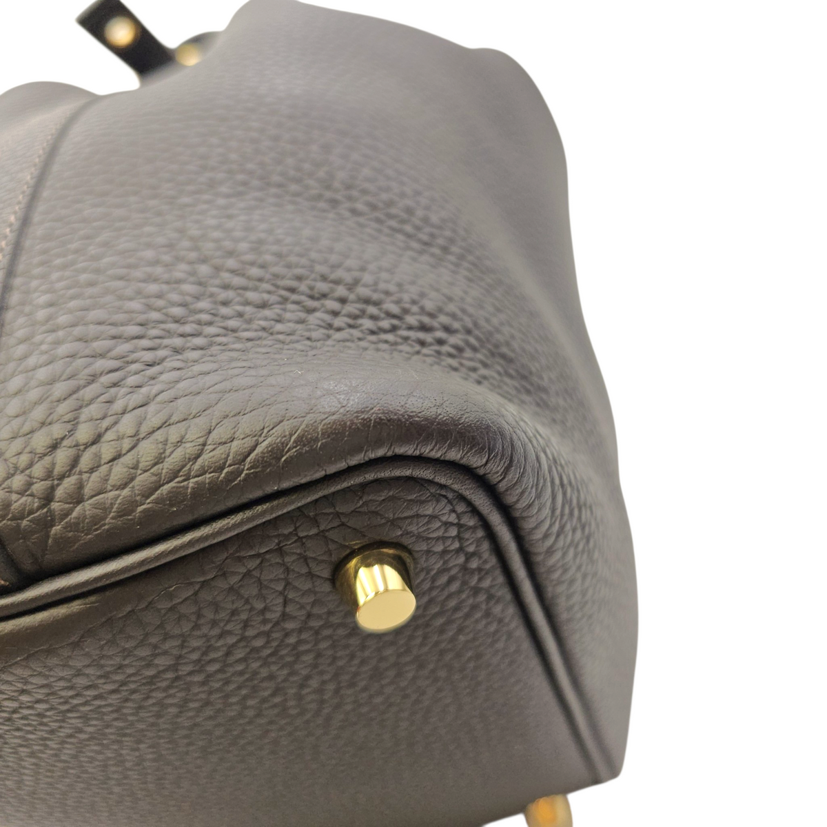 Picotin 18 Macassar in Clemence Gold hardware