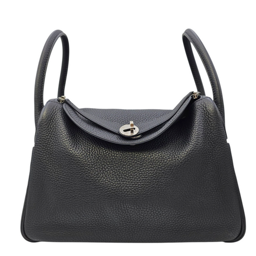 Lindy 30 Noir in Clemence Palladium hardware