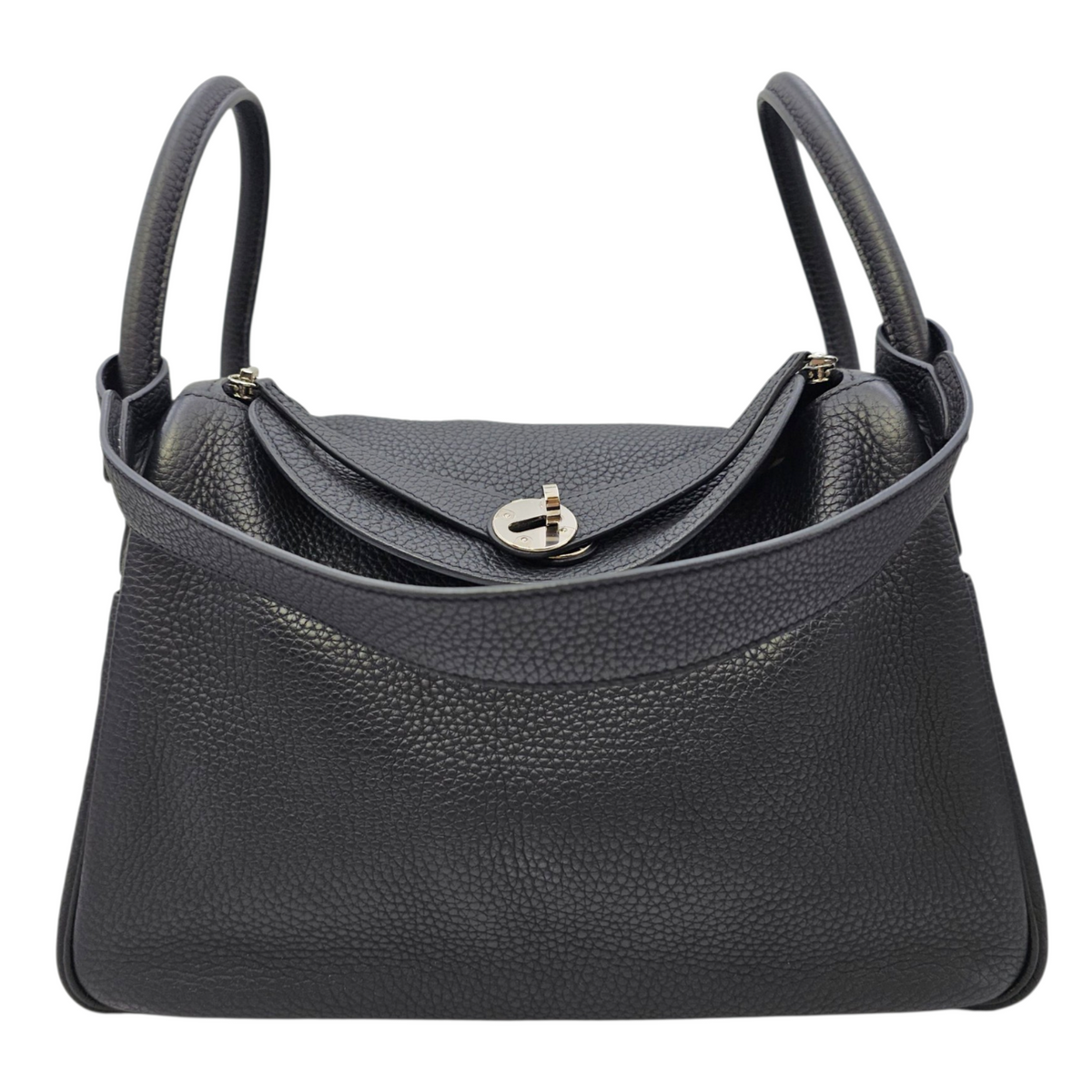 Lindy 30 Noir in Clemence Palladium hardware