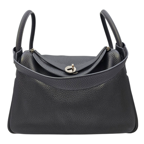 Lindy 30 Noir in Clemence Palladium hardware