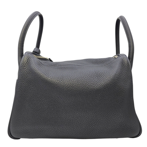 Lindy 30 Noir in Clemence Palladium hardware