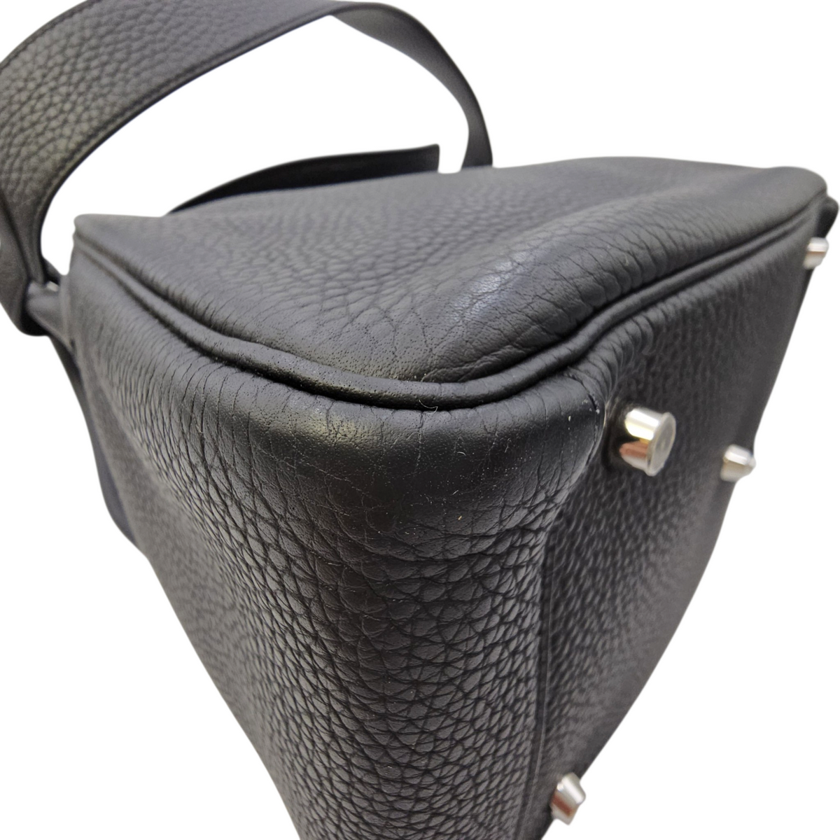 Lindy 30 Noir in Clemence Palladium hardware