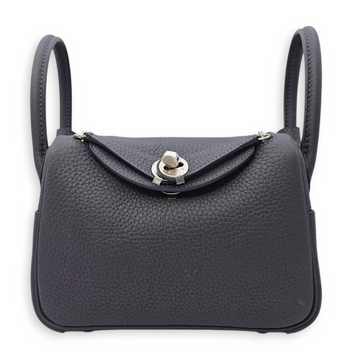 Lindy II Mini Caban in Clemence Palladium hardware