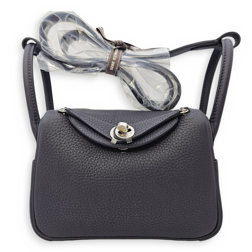 Lindy II Mini Caban in Clemence Palladium hardware