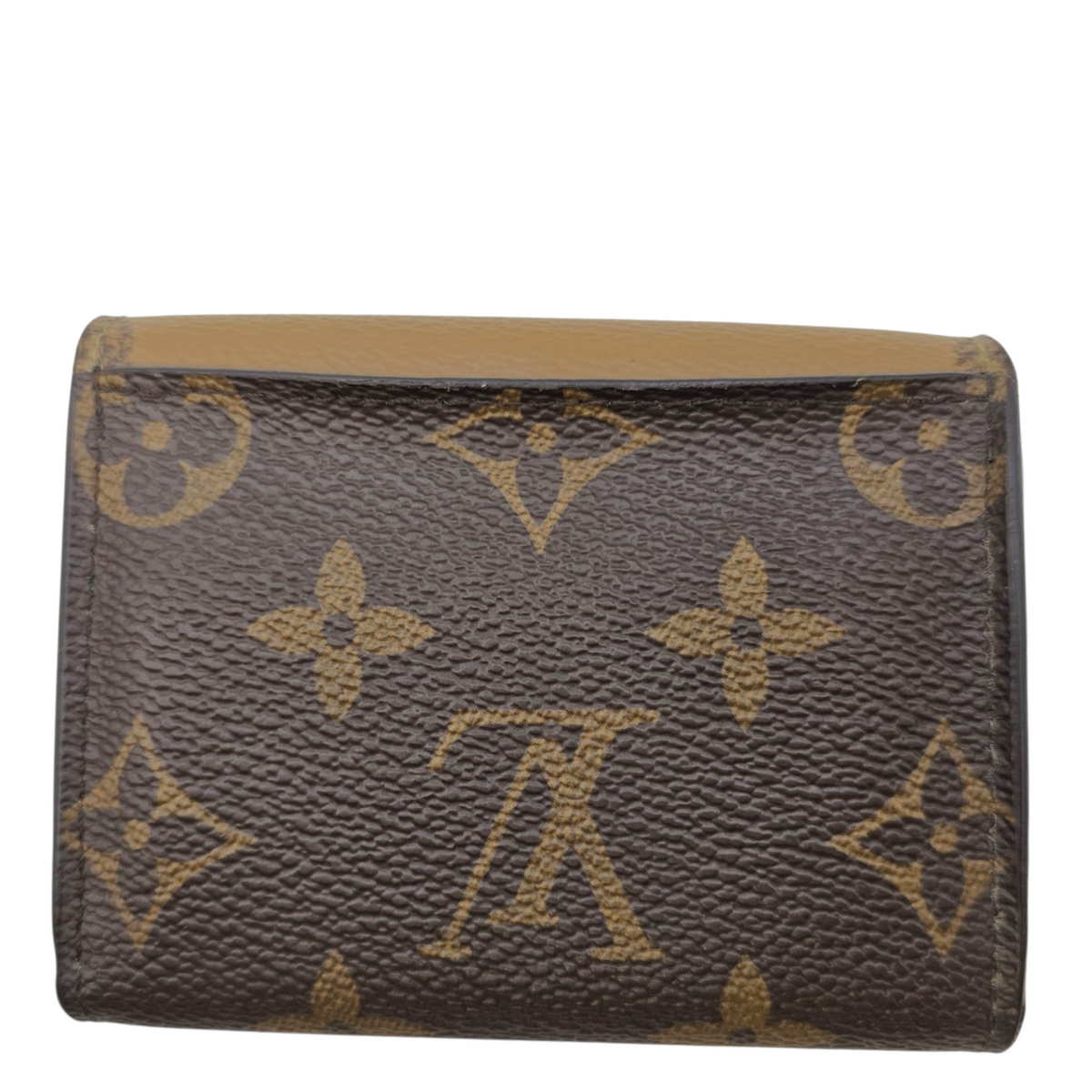 Zoe Purse  Brown Wallet in Monogram Coated Canvas Gold hardware
