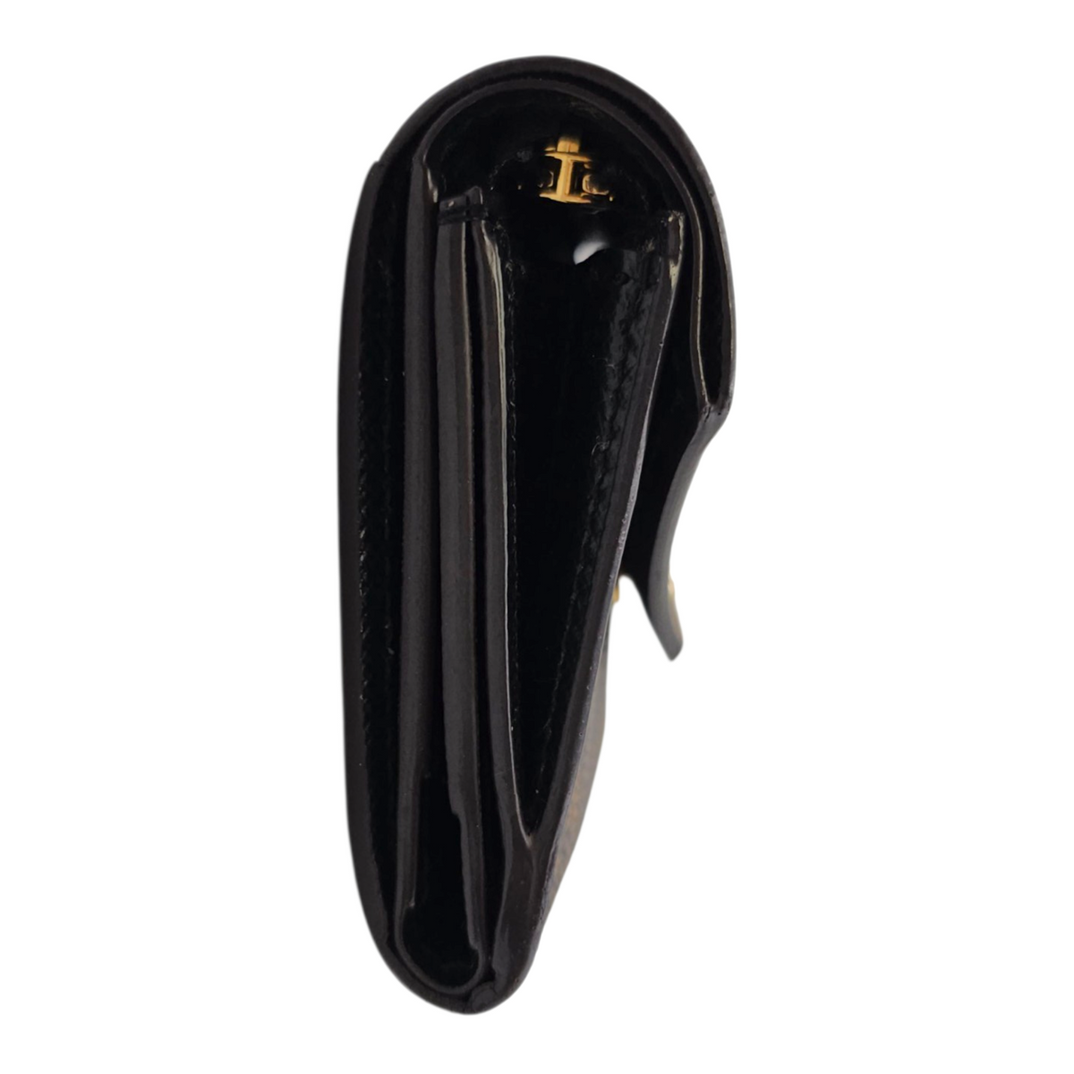 Zoe Purse  Brown Wallet in Monogram Coated Canvas Gold hardware