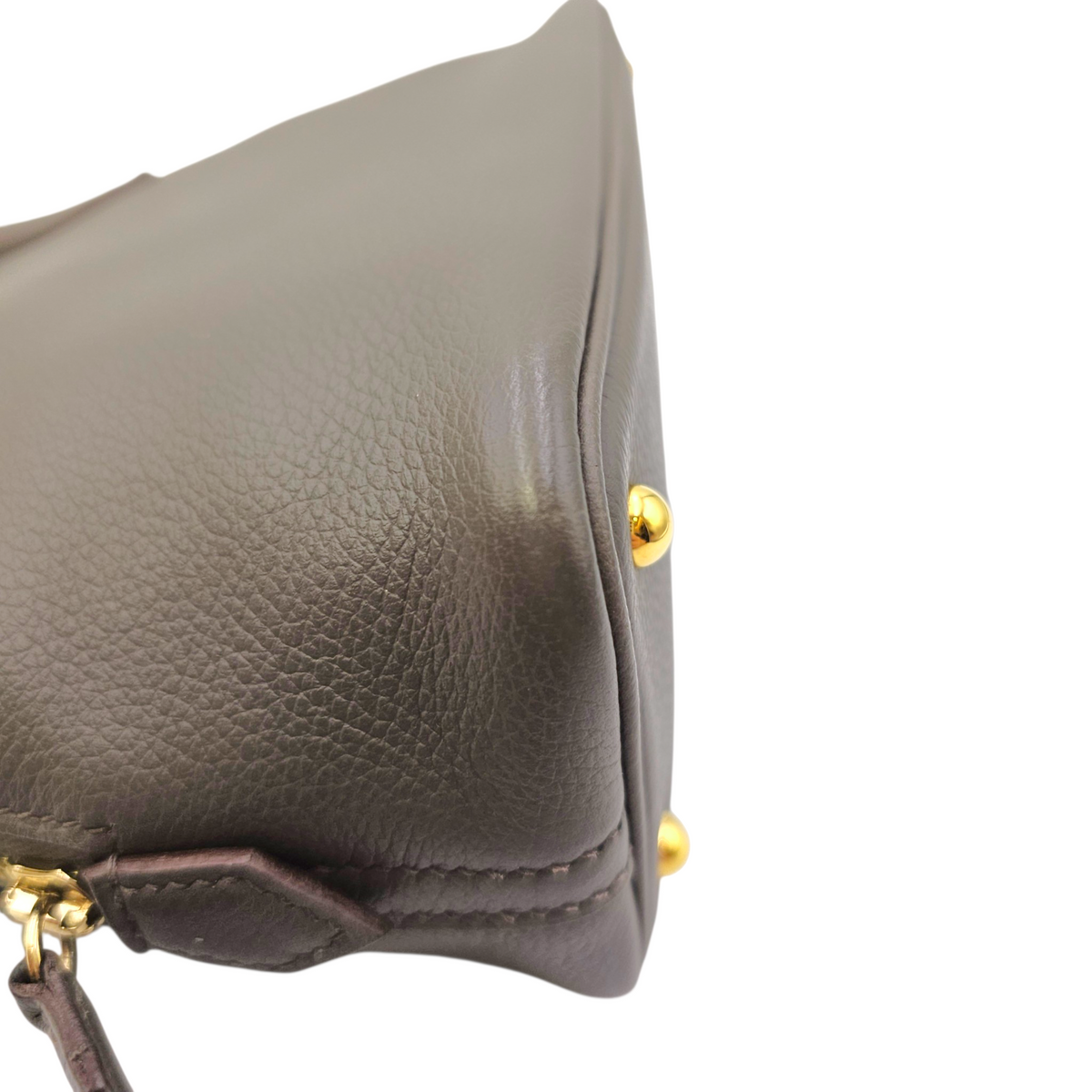 Bolide 1923 Mini Etain in Evercolor Gold hardware