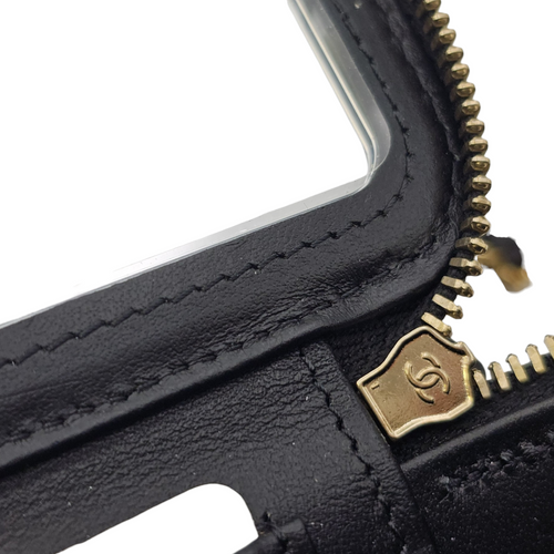 Coco Casino Black Crossbody Bag in Caviar Leather Gold hardware