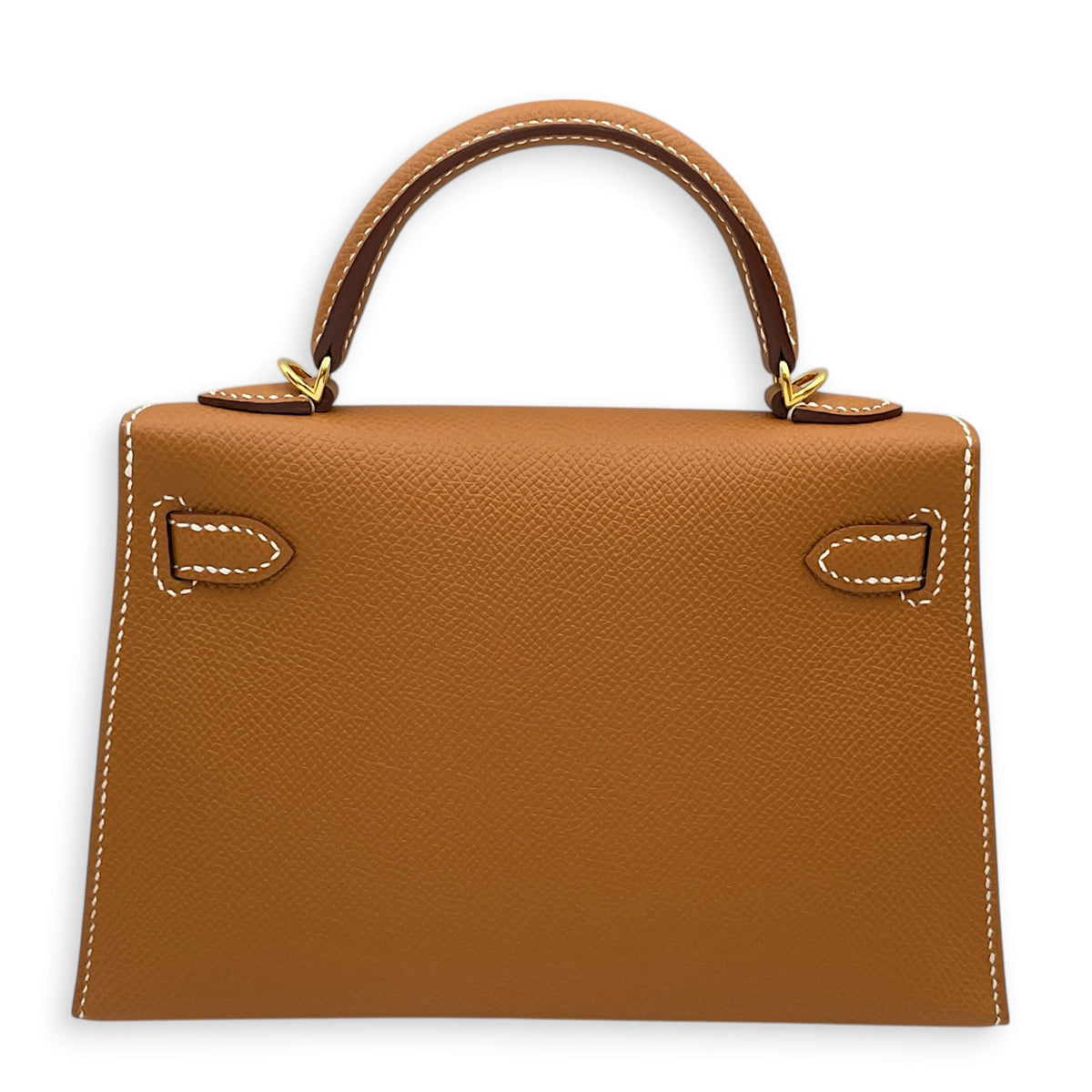 Kelly Mini Gold in Epsom Gold hardware