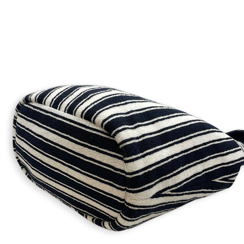 Coco Beach 2026 Beachwear Set  Navy / White Tote Bag in Fabric